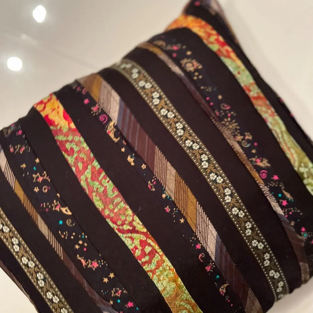 Handmade pillow different